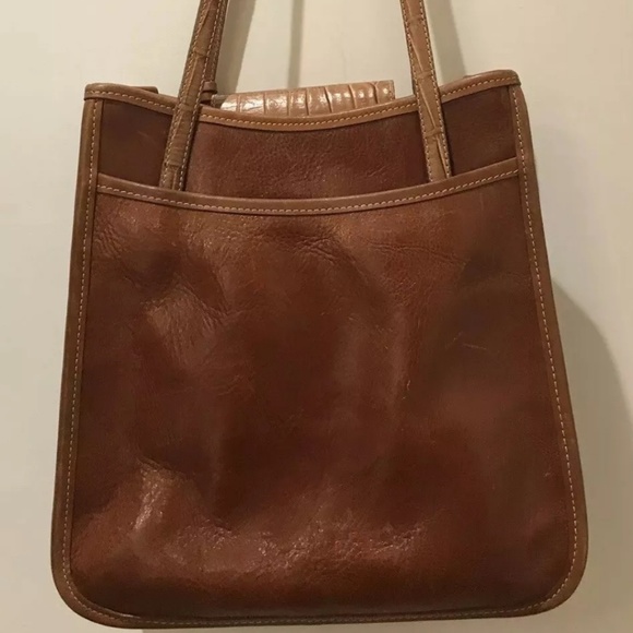 Brighton Vintage Tan Leather Handbag - Picture 5 of 8